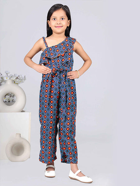 Geometric Print Jumpsuit