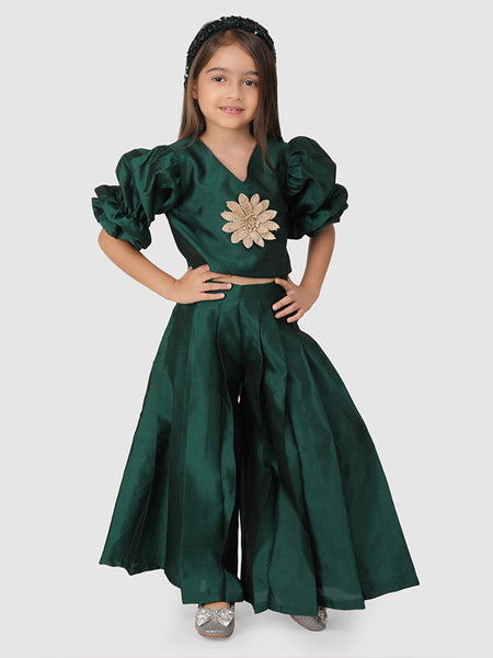 Crop Top & Flair Pant