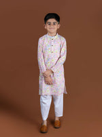 Contour Floral Kurta Set