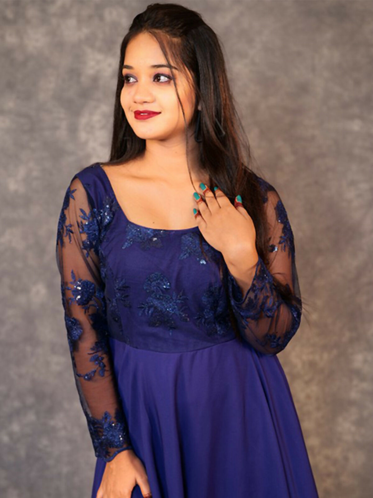 Elegance Unveiled: Royal Blue Umbrella Gown Design Duality Inc. Elegance Unveiled: Royal Blue Umbrella Gown Design Duality Inc.