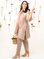 Chic and Feminine: Garden-Themed Chanderi Set