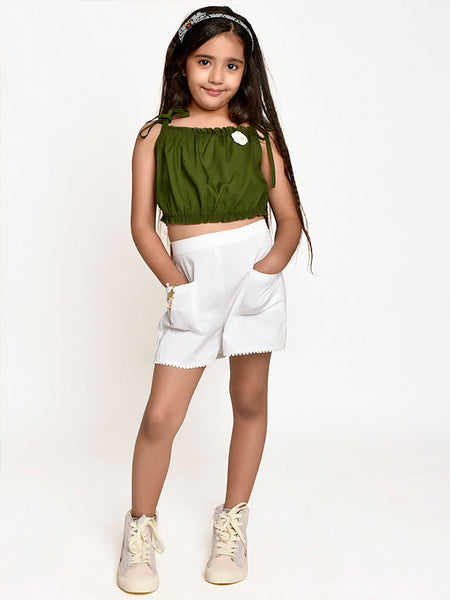 Classy Flower Top & Shorts