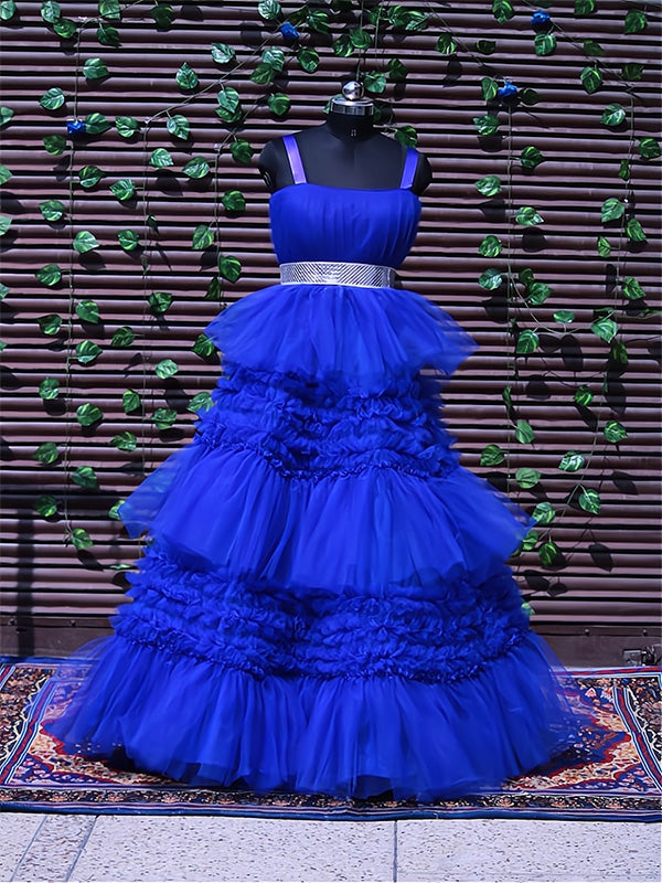 Royal Blue Evening Gown | DesignDuality Women Collection